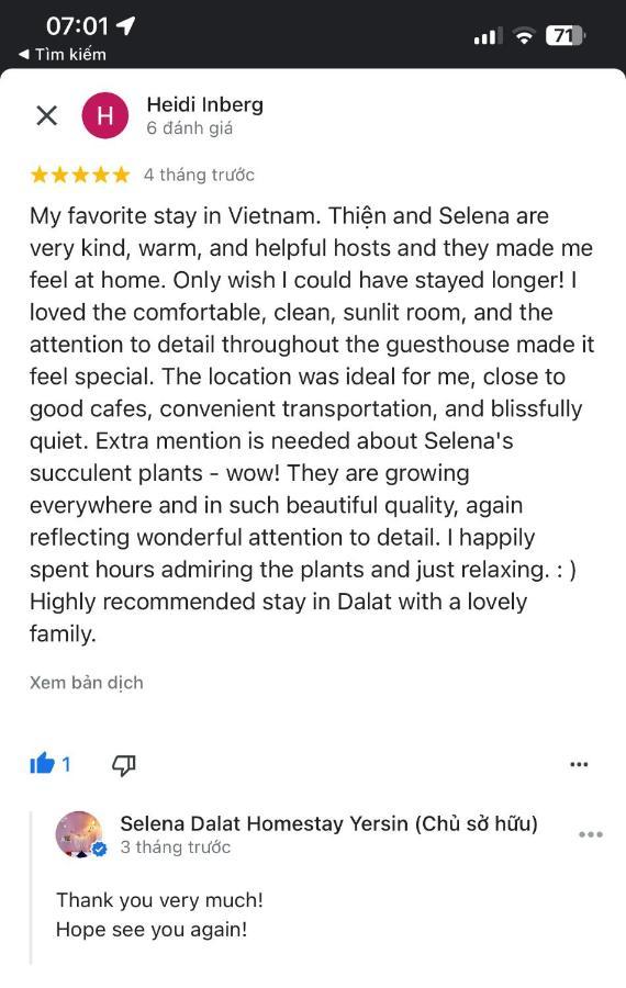 Selena Dalat Homestay Exterior photo